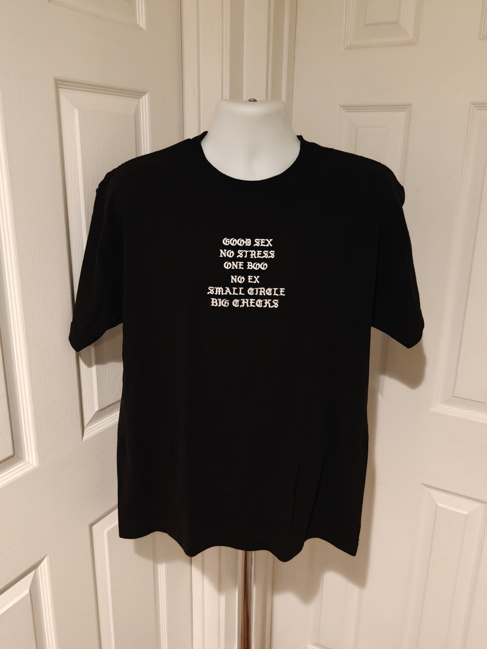 4Hunnid Fourever Good Sex V2 Shirt Mens L Black Graphic Tee YG
